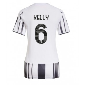 Juventus Lloyd Kelly #6 Hjemmebanetrøje Dame 2025-26 Kortærmet